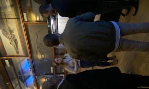 JANUS members at poster session.  Presenting and discussing posters. 